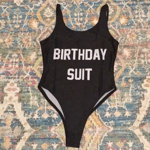 BIRTHDAY SUIT Bathing suit